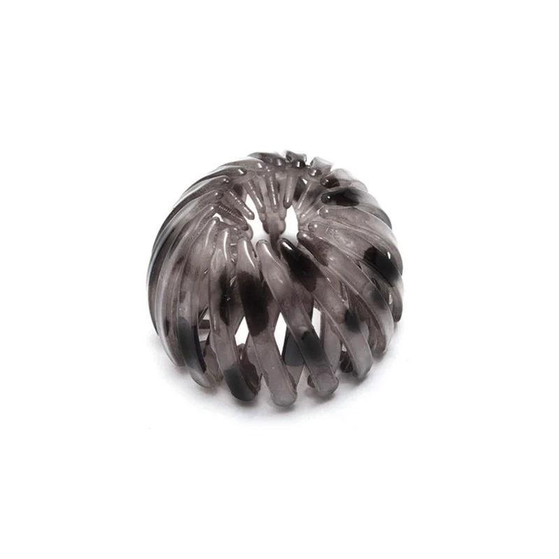 Velvet Hair Bun Buckle Claw - Image 15