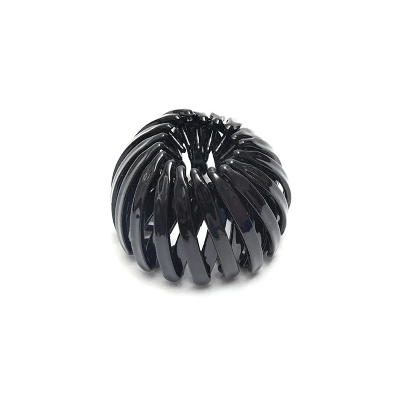 Velvet Hair Bun Buckle Claw - Image 16