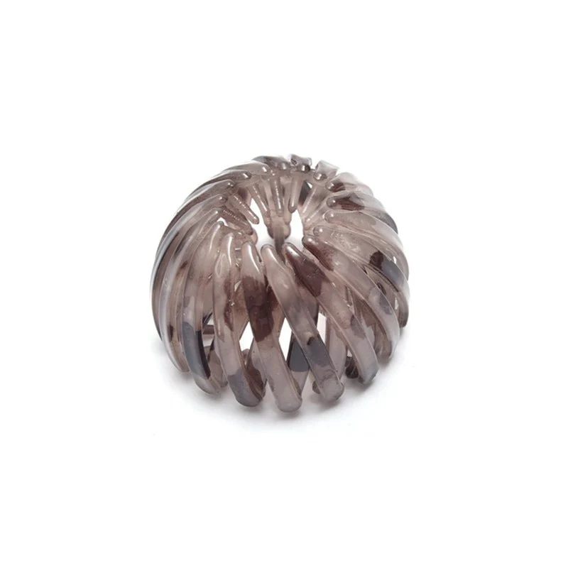 Velvet Hair Bun Buckle Claw - Image 17