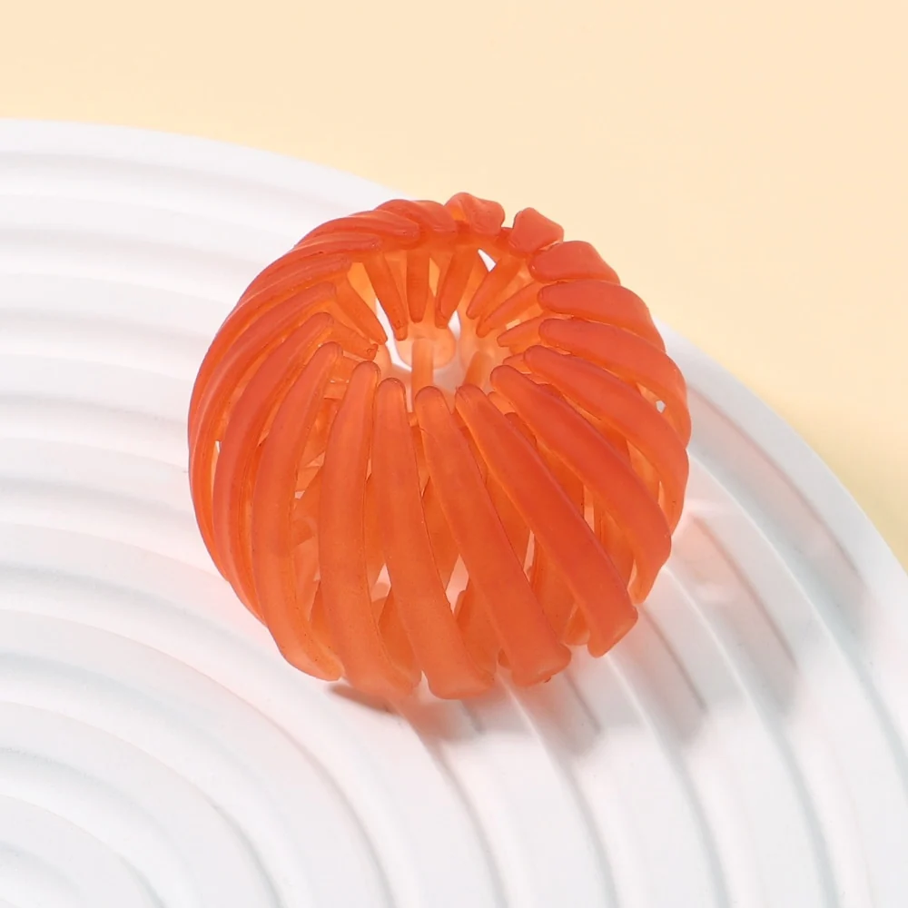 Velvet Hair Bun Buckle Claw - Image 22