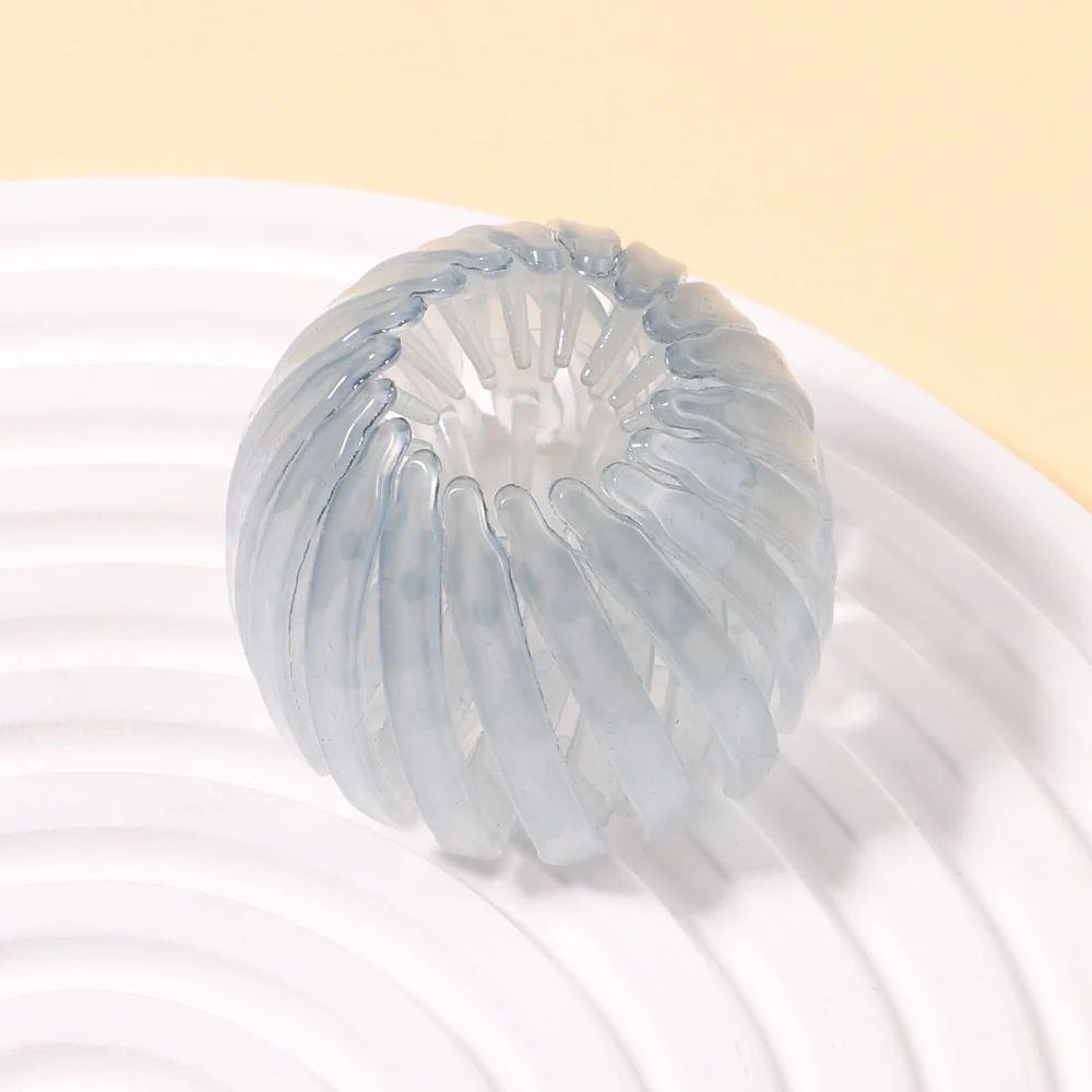 Velvet Hair Bun Buckle Claw - Image 25