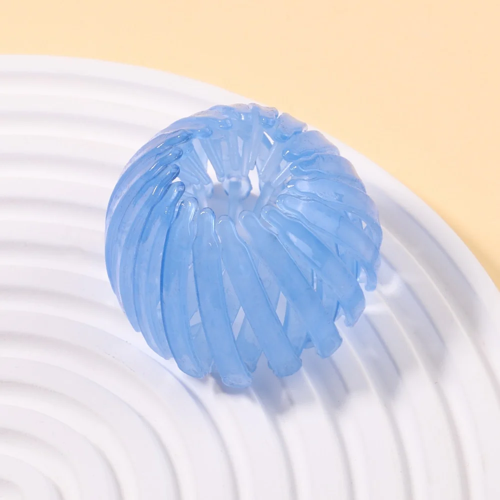 Velvet Hair Bun Buckle Claw - Image 27