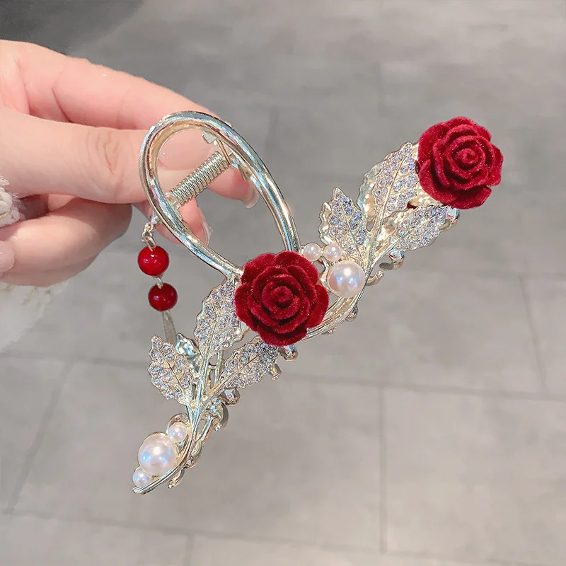 Velvet Rose Hairpin - Image 20
