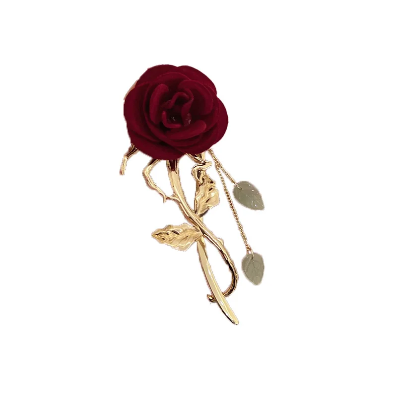 Velvet Rose Hairpin - Image 5