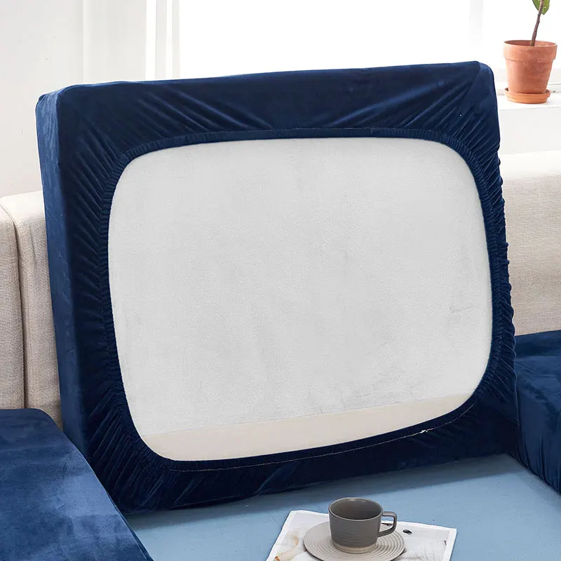 Velvet Sofa Cover - Image 10