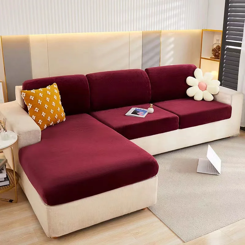 Velvet Sofa Cover - Image 11