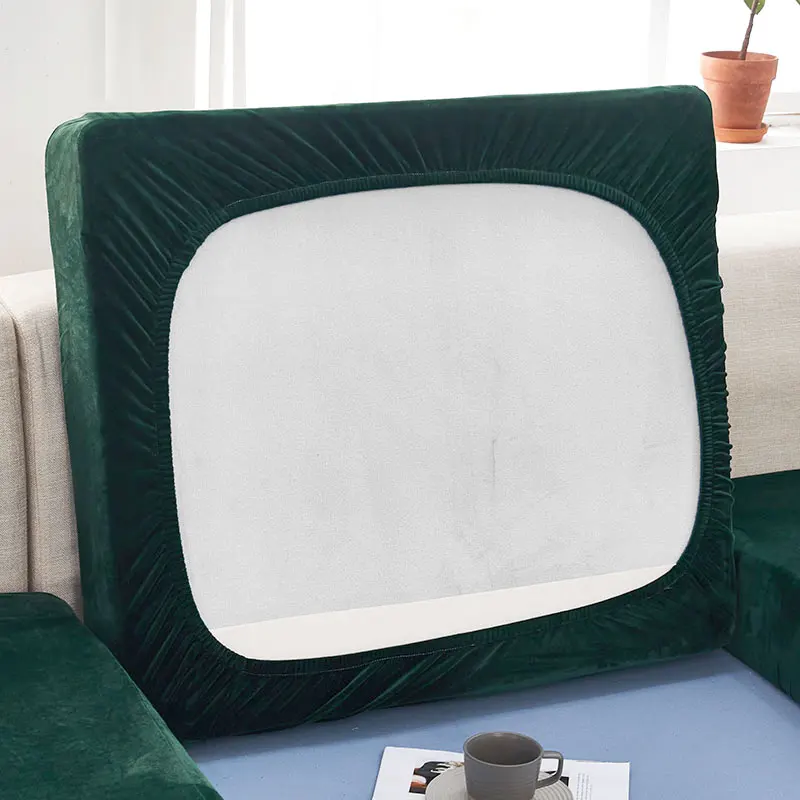 Velvet Sofa Cover - Image 12