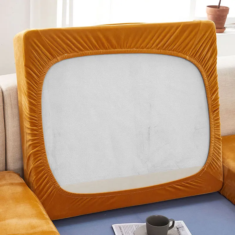 Velvet Sofa Cover - Image 13