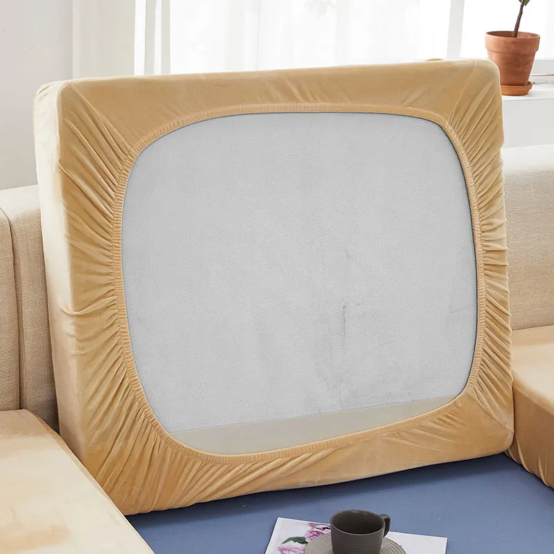 Velvet Sofa Cover - Image 9