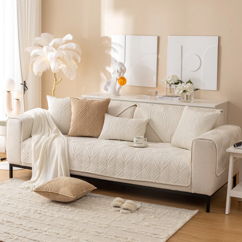 Velvet Sofa Cover - Image 6