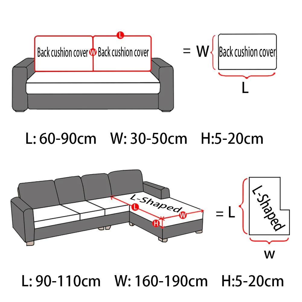 Velvet Sofa Seat Cushion Cover - Image 18