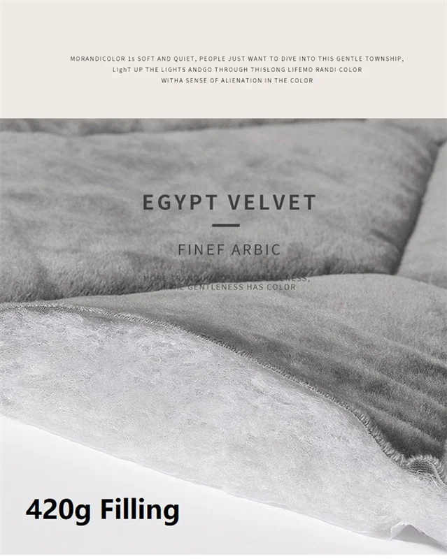Velvet Soft Bed Headboard Cover - Image 14
