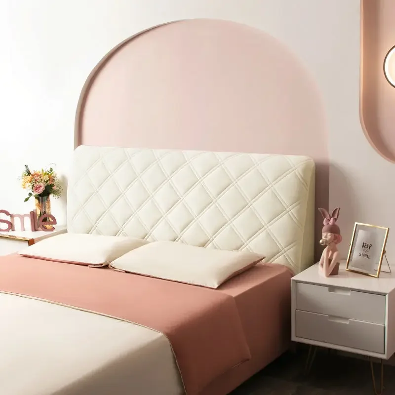 Velvet Soft Bed Headboard Cover - Image 16