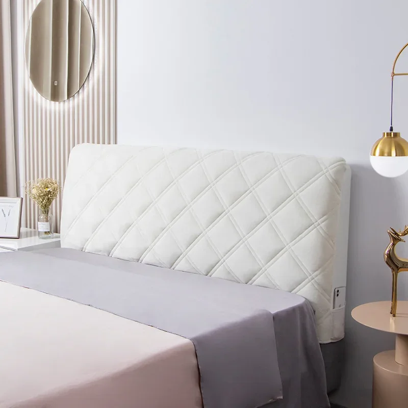 Velvet Soft Bed Headboard Cover - Image 17