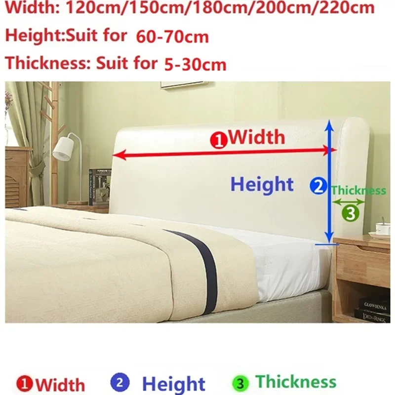 Velvet Soft Bed Headboard Cover - Image 2