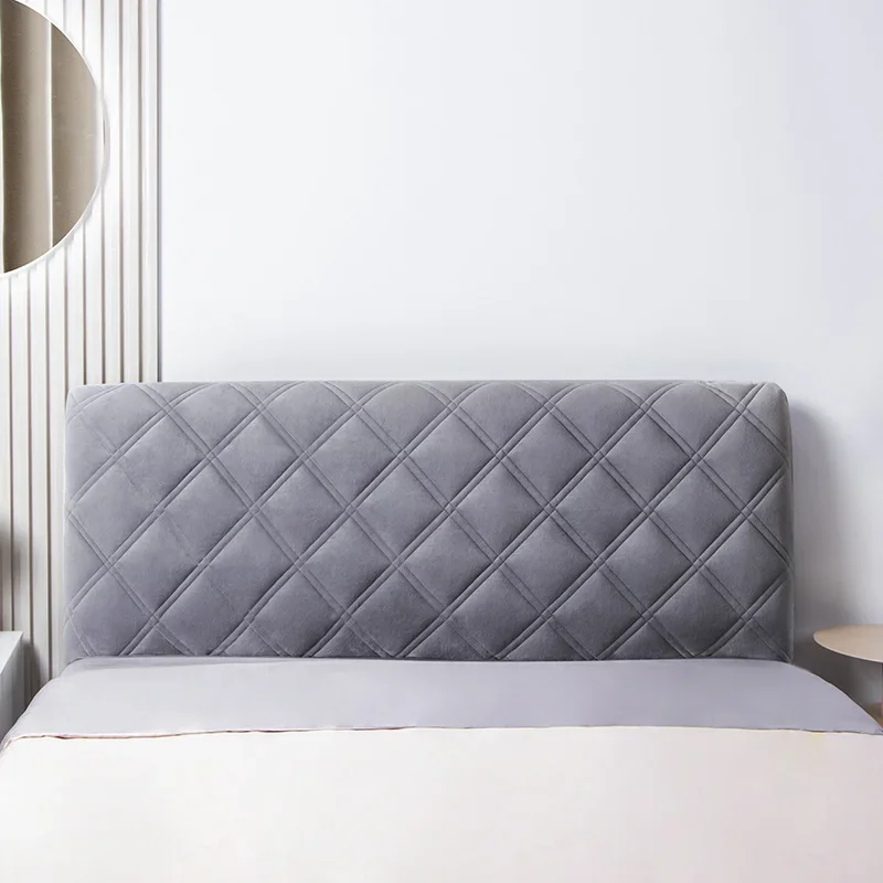 Velvet Soft Bed Headboard Cover - Image 3