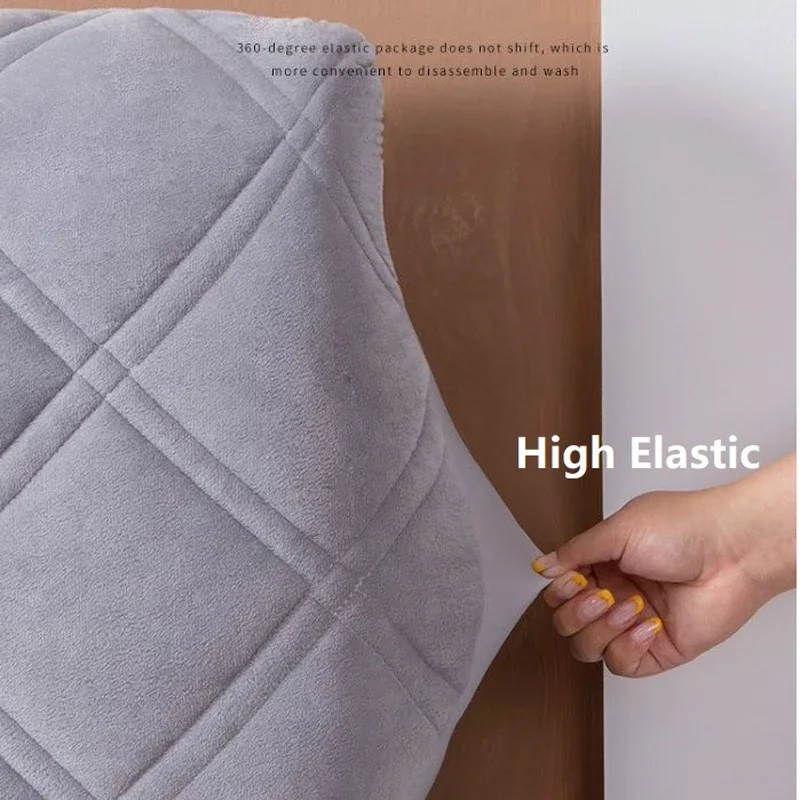 Velvet Soft Bed Headboard Cover - Image 5