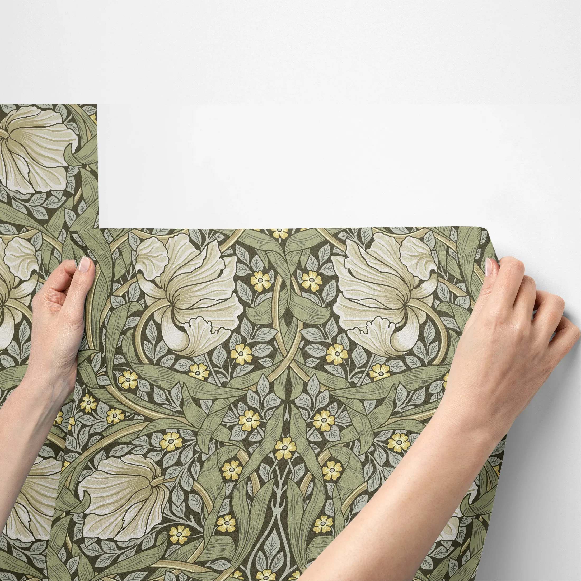 Vintage Floral Adhesive Wallpaper - Image 10