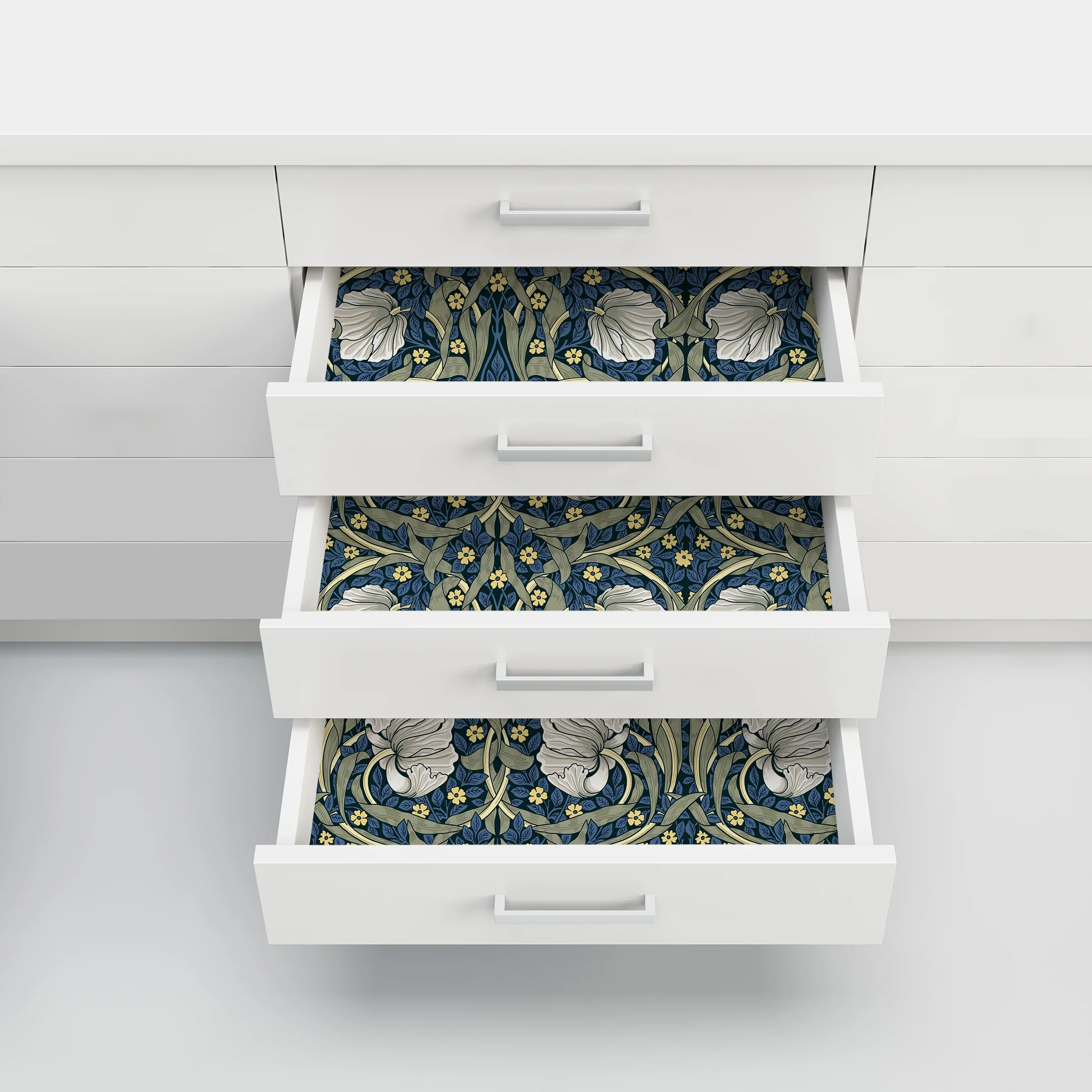 Vintage Floral Self-Adhesive Wallpaper - Image 13