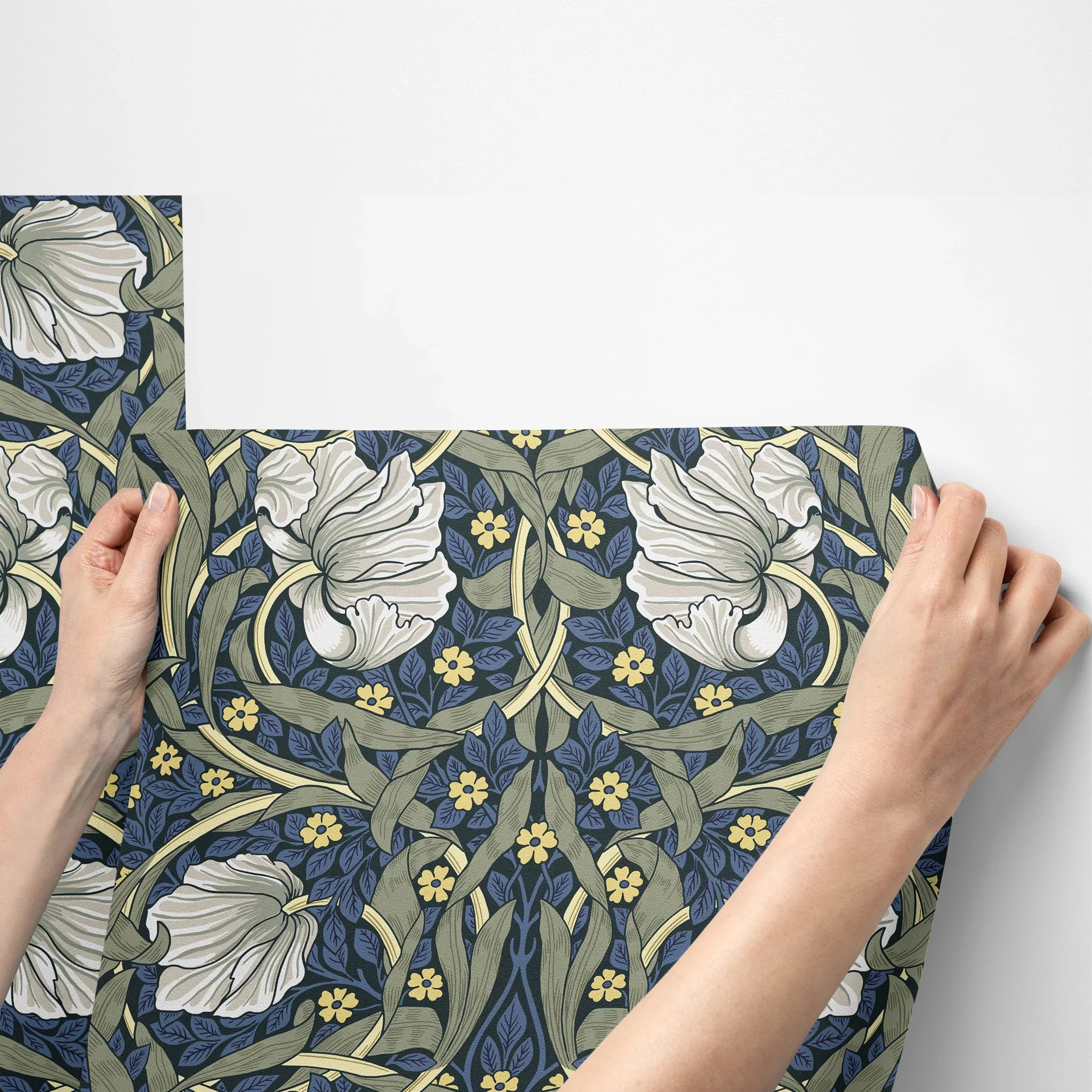 Vintage Floral Self-Adhesive Wallpaper - Image 9