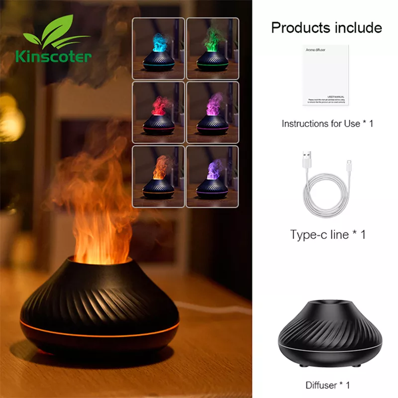 Volcanic Lamp Aroma Diffuser Humidifier - Image 8