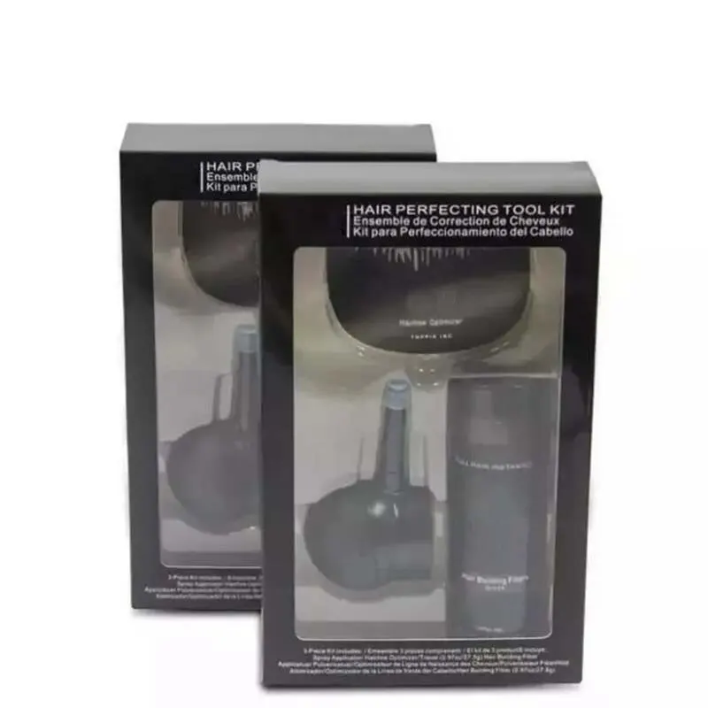 Volume Thickening Hair Fiber Spray - Black Color - Image 4