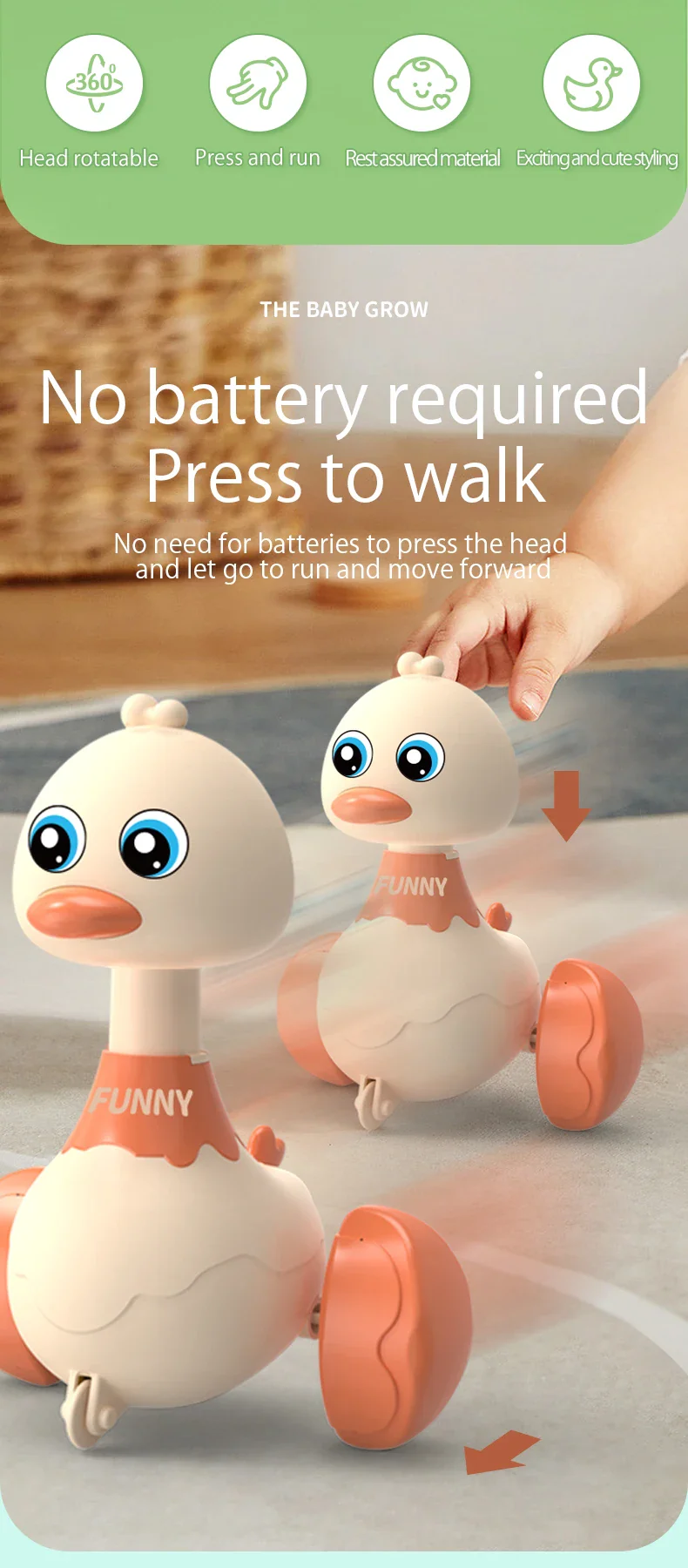 Walking Duck Toy - Image 8