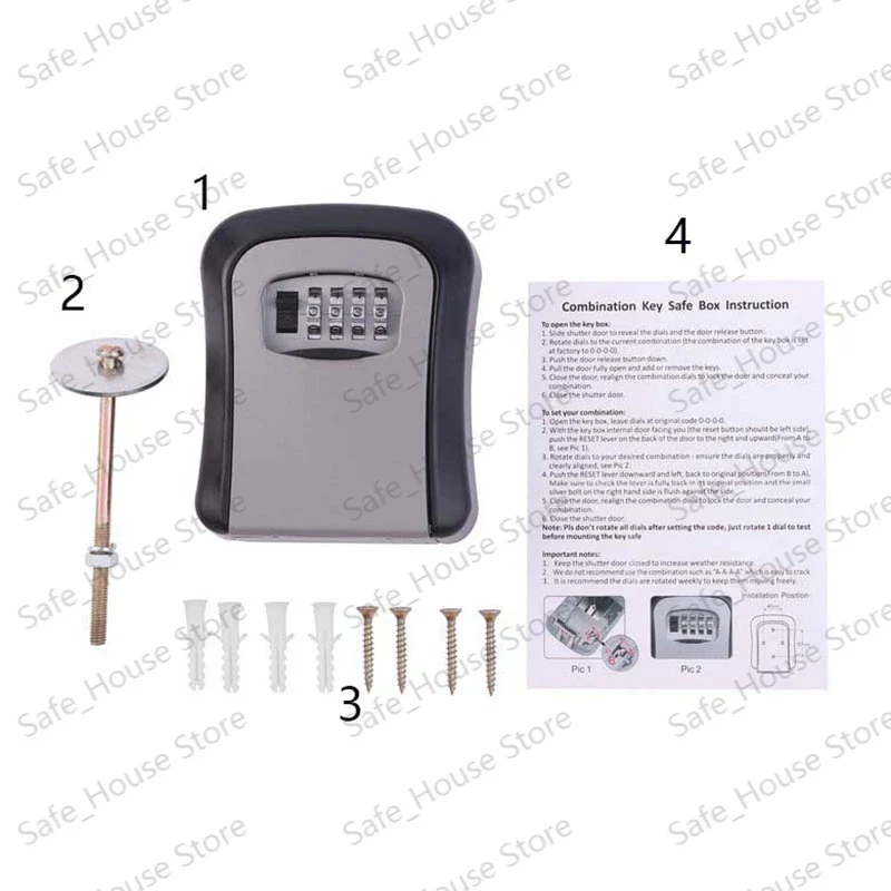 Wall Mount Key Lock Box - Image 6