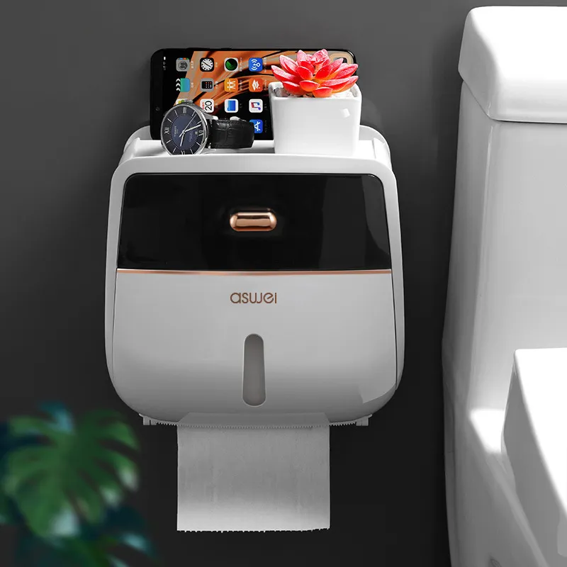 Wall Mount Toilet Paper Box - Image 2