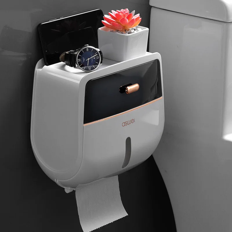 Wall Mount Toilet Paper Box - Image 7