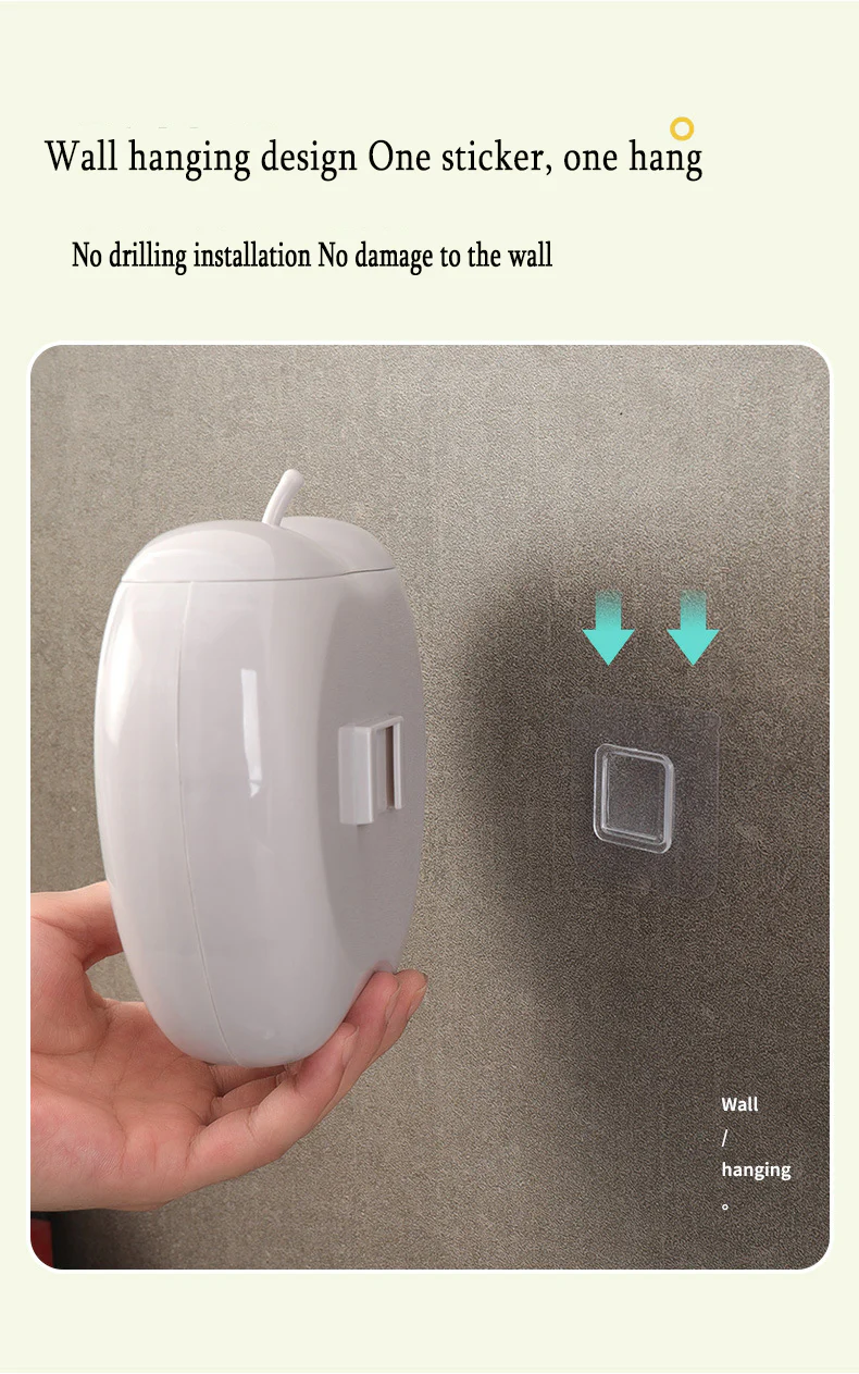 Wall-mounted Disposable Cling Film Bag Dispenser - Image 10
