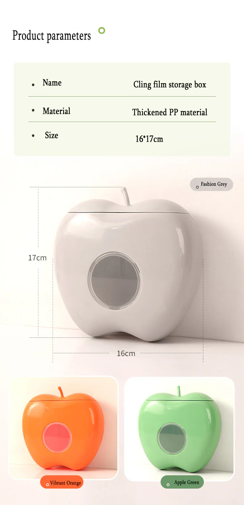 Wall-mounted Disposable Cling Film Bag Dispenser - Image 14
