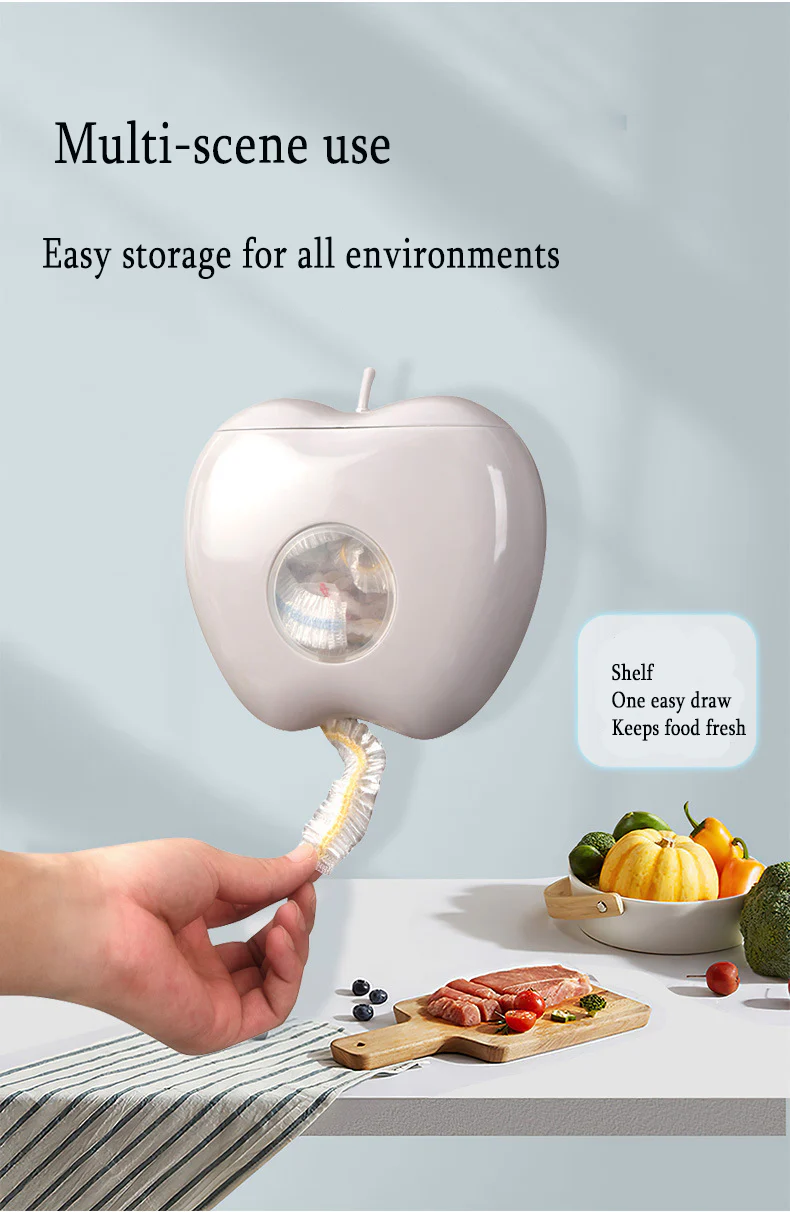 Wall-mounted Disposable Cling Film Bag Dispenser - Image 15