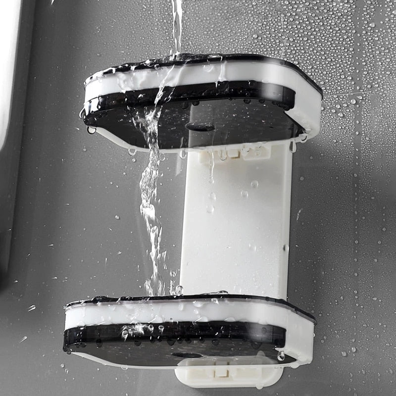 Wall Mounted Double Layer Soap Rack - Image 8