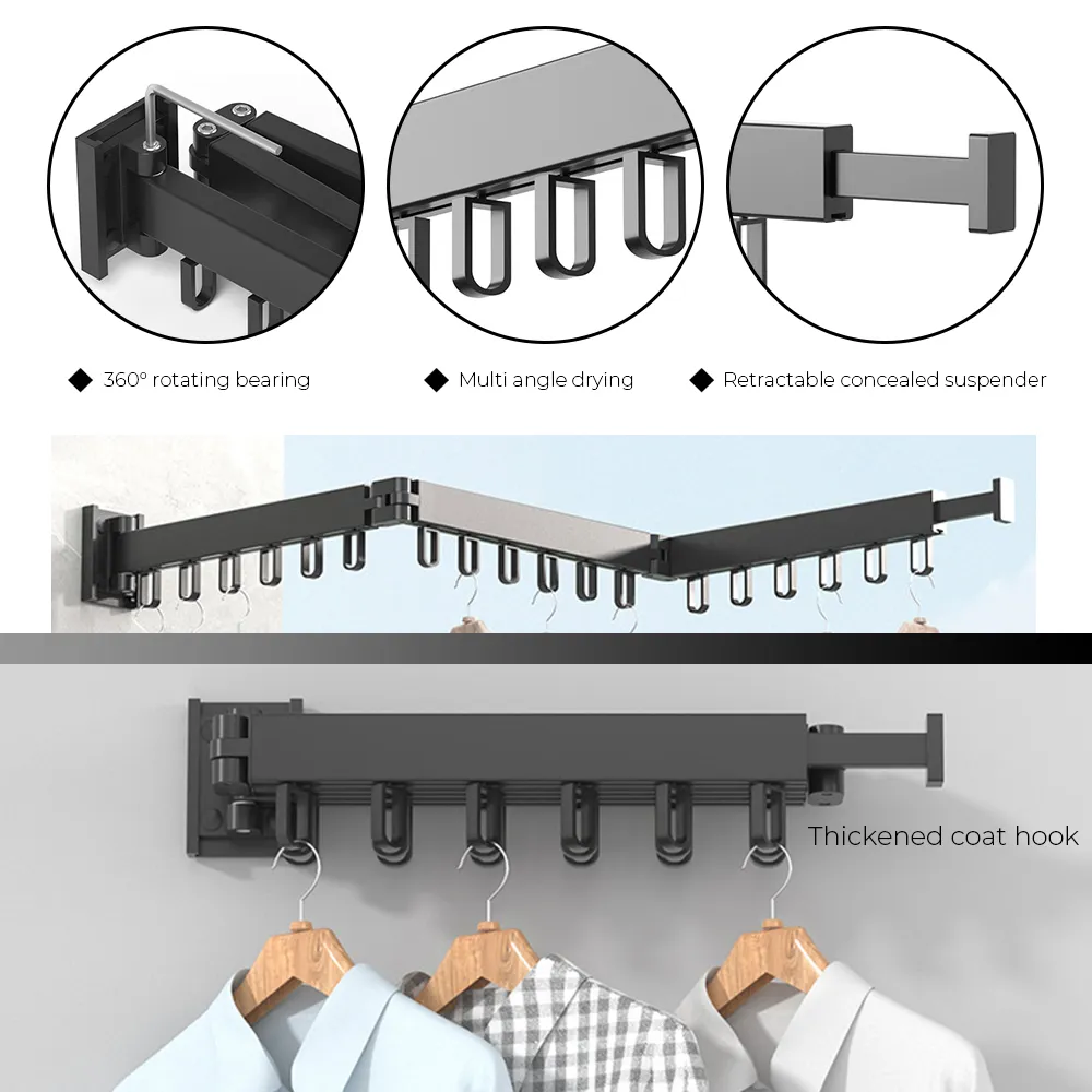 Wall-Mounted Drying Rack - Image 3