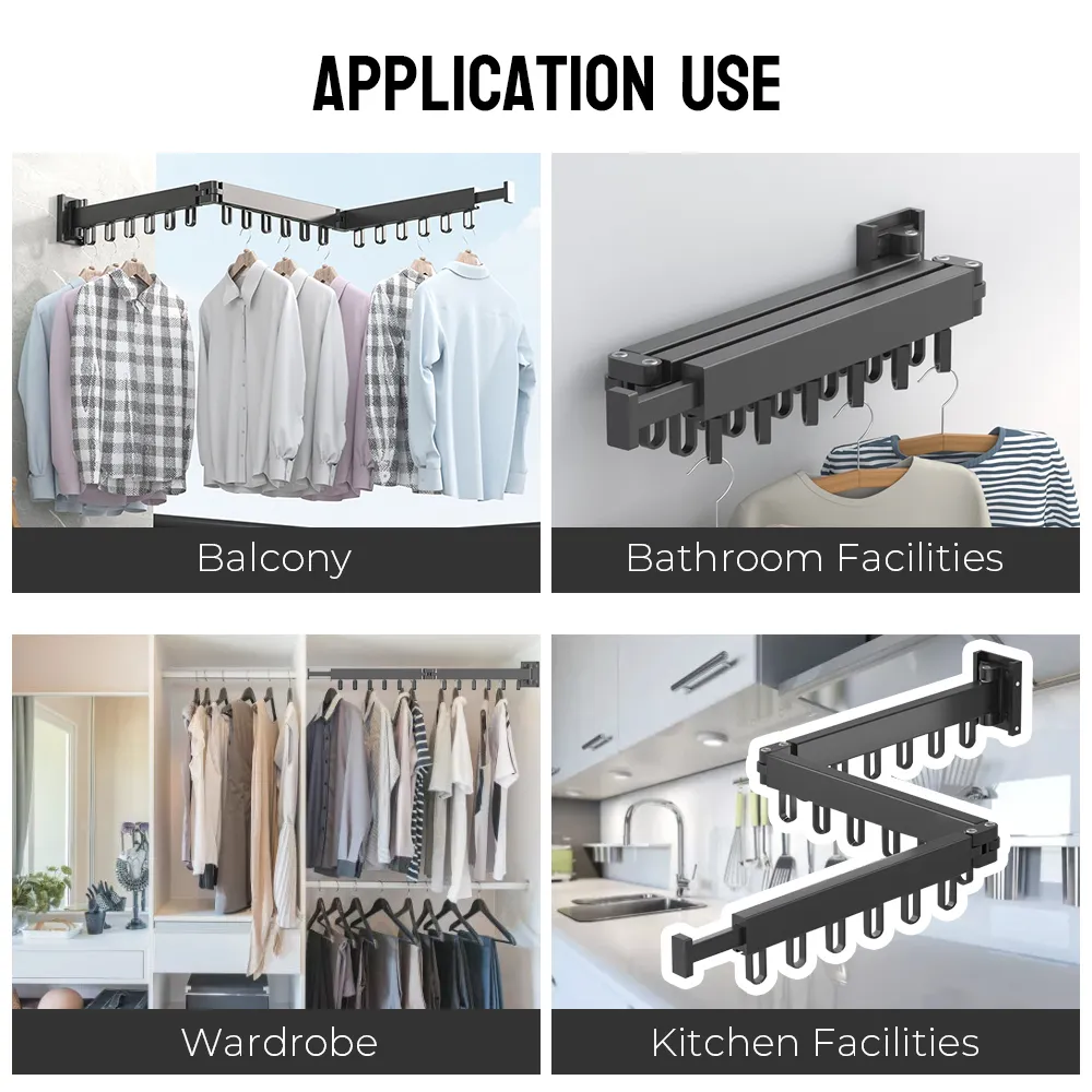 Wall-Mounted Drying Rack - Image 6