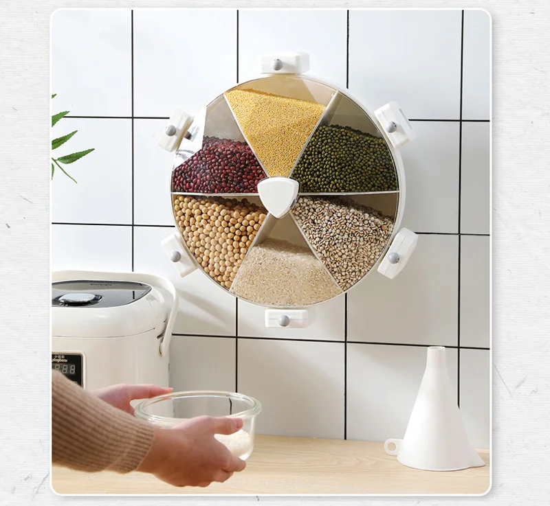Wall-Mounted Grain Storage Box - Image 13