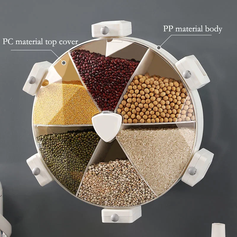 Wall-Mounted Grain Storage Box - Image 3