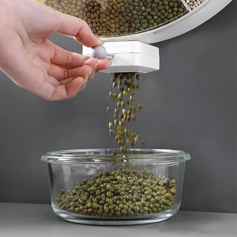 Wall-Mounted Grain Storage Box - Image 4