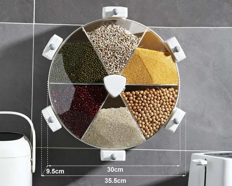 Wall-Mounted Grain Storage Box - Image 7