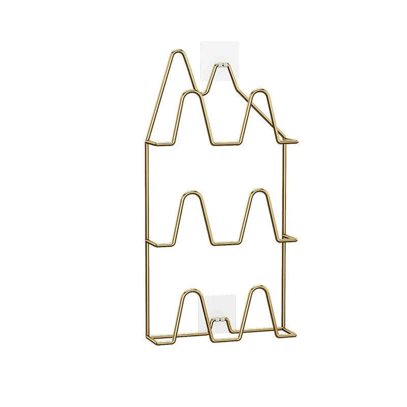 Wall-mounted Shoe Slipper Rack - Image 6