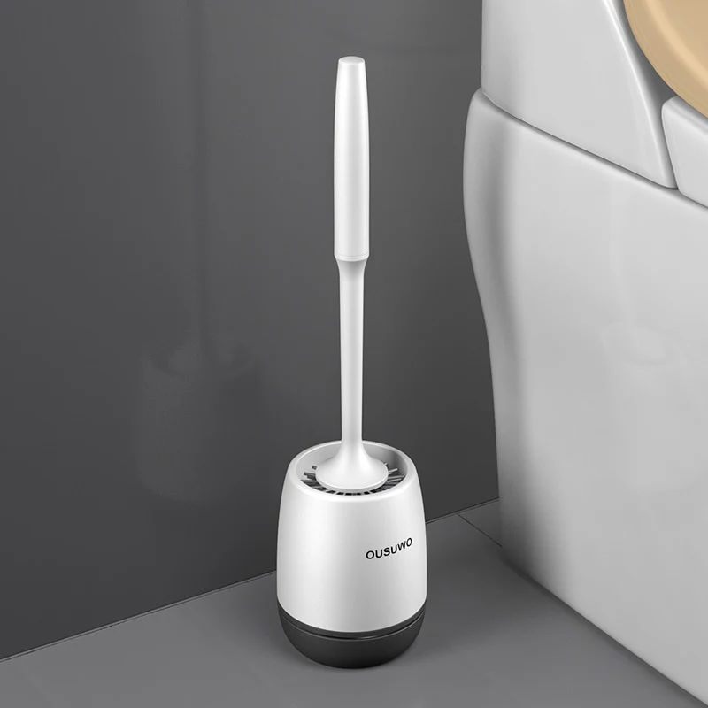 Wall-Mounted Silicone Toilet Brush - Image 11