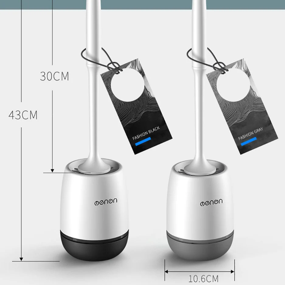 Wall-Mounted Silicone Toilet Brush - Image 20