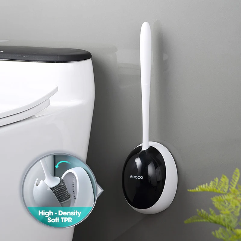 Wall-Mounted Silicone Toilet Brush - Image 7