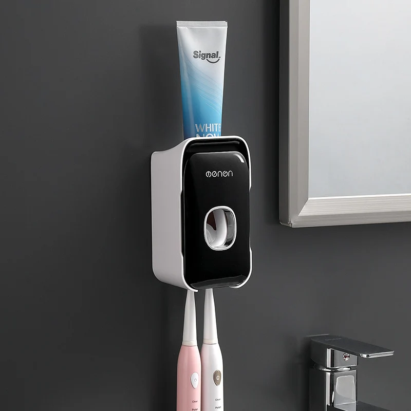 Wall-mounted Toothbrush Holder Toothpaste Squeezer - Image 14