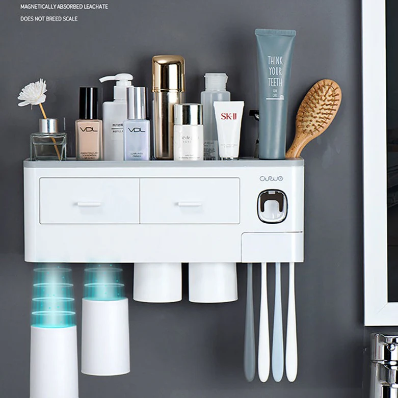 Wall-mounted Toothbrush Holder Toothpaste Squeezer - Image 24
