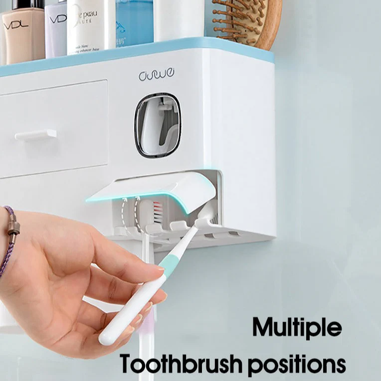 Wall-mounted Toothbrush Holder Toothpaste Squeezer - Image 27
