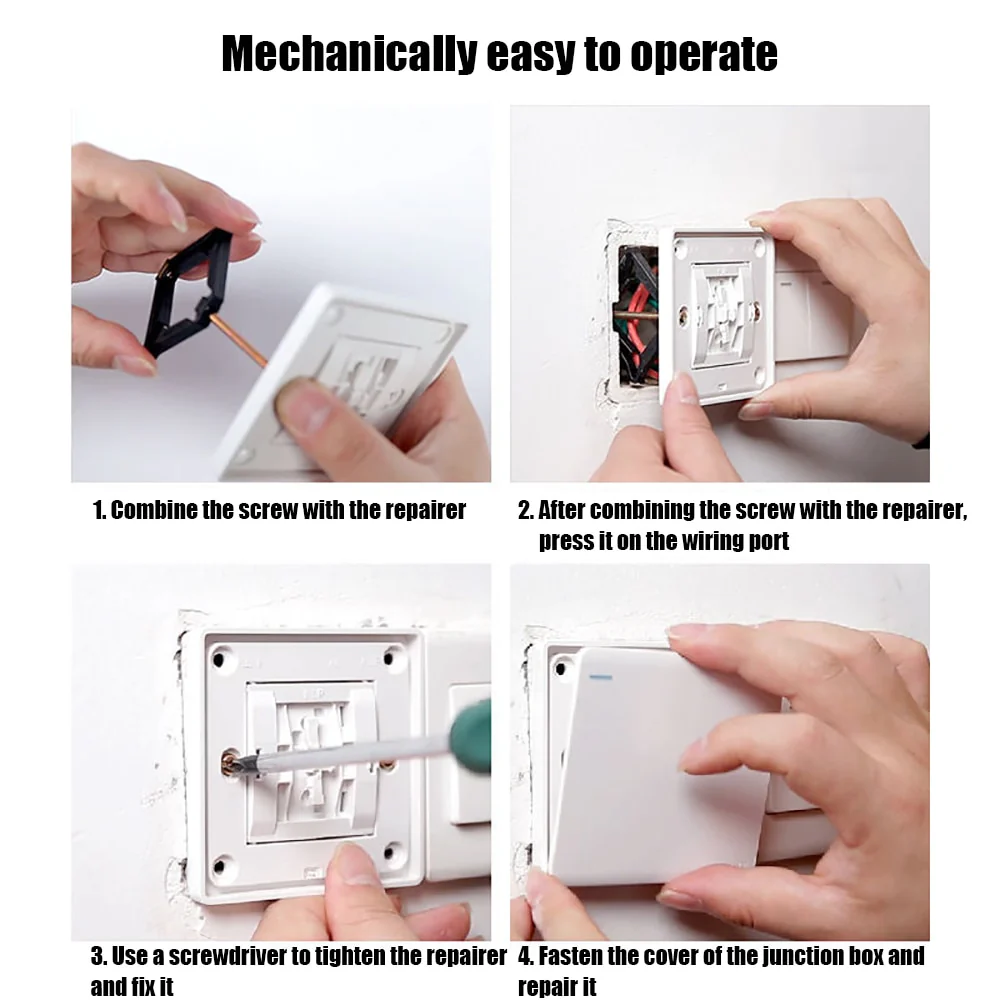 Wall Switch Box Repair Screw - Image 13