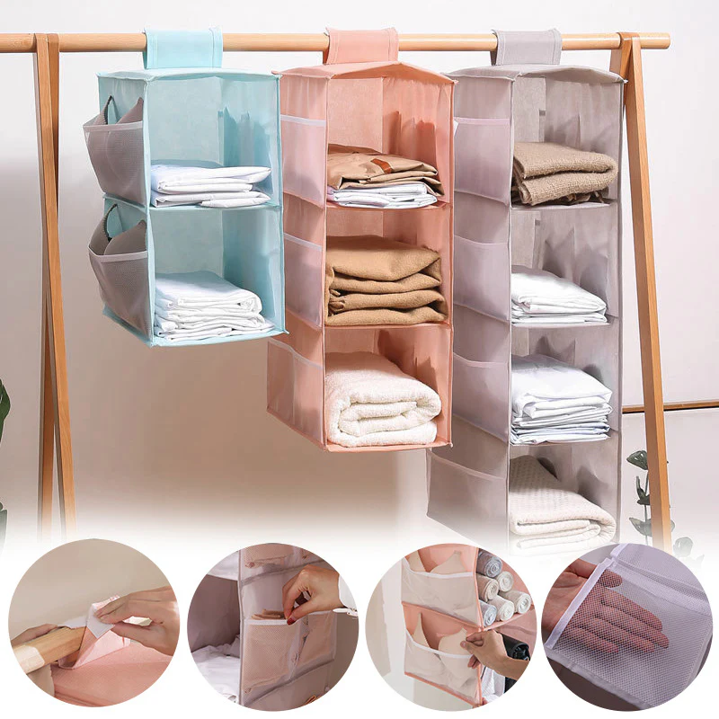 Wardrobe Hanging Clothes Organizer - Image 33