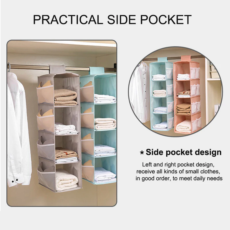 Wardrobe Hanging Clothes Organizer - Image 34